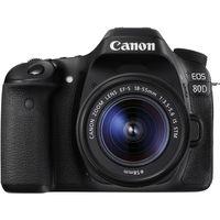 Canon EOS 80D Kit with EF-S 18-55mm f/3.5-5.6 IS STM Lens Digital SLR Camera with CS100 1TB Storage Device