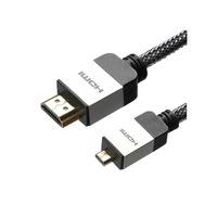 Cable Power CPAL005-5m Micro HDMI to HDMI Cable Braided 5m