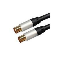 Cable Power CPAL007-1.5m TV Aerial Cable Aluminium 1.5m