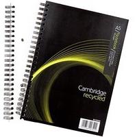 Cambridge Recycled A5 Wirebound Notebook 100 Pages