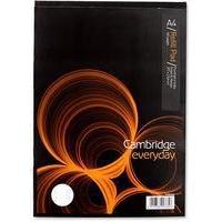 Cambridge Refill Pad A4 Punched 4-Hole Ruled Feint and