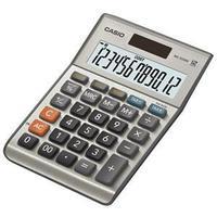 Casio MS-120BM 12-digit Cost/Sell/Margin/Tax Desktop Calculator (Silver)