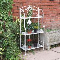 Canterbury Cream Vintage 3 Tier Shelf Planter