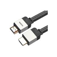 Cable Power CPAL003-3m Aluminium Flat HDMI Cable Braided 3m