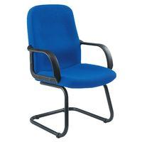 Canasta Visitor Fabric Chair Blue