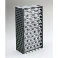 CABINET, VISIBLE STORAGE GREY 60 DRAWERS - 175 x 55 x 37 MM