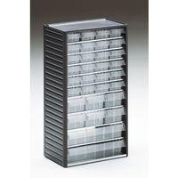 CABINET, VISIBLE STORAGE GREY 32 DRAWERS VARIOUS SIZES