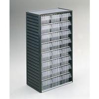 CABINET, VISIBLE STORAGE GREY 24 DRAWERS - 175 x 92 x 59 MM