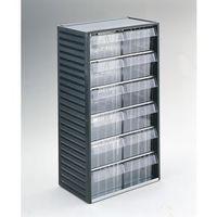 CABINET, VISIBLE STORAGE GREY 12 DRAWERS - 175 x 138 x 81 MM