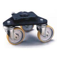 castor sceneshifter 100mm dia poly twin wheel