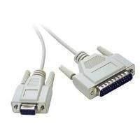 Cables To Go 10m DB25M to DB9F Null Modem Cable