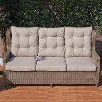 Casamoré Corfu 3 Seater Sofa, Light Brown