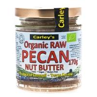 Carley\'s Organic Raw Pecan Nut Butter - 170g