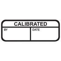 Calibrated Labels, Black Tamper Proof, 40 x 15mm, Pack Of 120