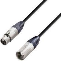 Cable [1x XLR socket - 1x XLR plug] 5 m Black AH Cables KM6FMBLK