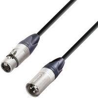 Cable [1x XLR socket - 1x XLR plug] 10 m Black AH Cables