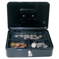 Cathedral 6in. Cash Box Black
