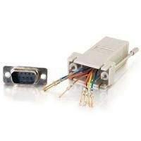 Cables To Go Rj45/db9m Modular Adaptor (grey)