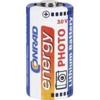 camera battery cr123a lithium conrad energy cr 123 a 1400 mah 3 v 1 pc ...
