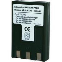 Camera battery Conrad energy replaces original battery NB-1L, NB-1LH 3.7 V 850 mAh