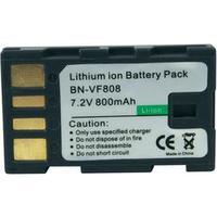Camera battery Conrad energy replaces original battery BN-VF808 7.2 V 650 mAh