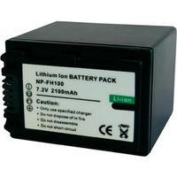 Camera battery Conrad energy replaces original battery NP-FH100 7.2 V 2100 mAh