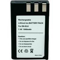 camera battery conrad energy replaces original battery en el9 74 v 900 ...