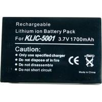 camera battery conrad energy replaces original battery klic 5001 37 v  ...