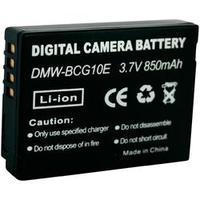 Camera battery Conrad energy replaces original battery DMW-BCG10e 3.7 V 700 mAh