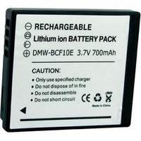 camera battery conrad energy replaces original battery dmw bcf10e 37 v ...