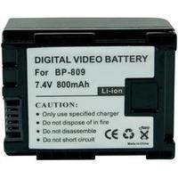 camera battery conrad energy replaces original battery bp 809 74 v 700 ...