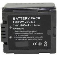 Camera battery Conrad energy replaces original battery VWVBG130 7.2 V 1000 mAh