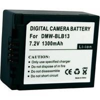 Camera battery Conrad energy replaces original battery BLB13 7.2 V 1000 mAh