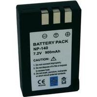 Camera battery Conrad energy replaces original battery NP-140 7.4 V 900 mAh