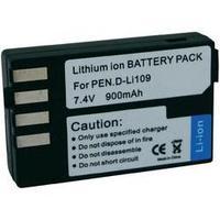 camera battery conrad energy replaces original battery d li109 74 v 90 ...