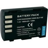 camera battery conrad energy replaces original battery dmw blf19 72 v  ...