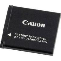 Camera battery Canon replaces original battery NB-8L 3.6 V 740 mAh