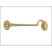 cabin hook silent brass 152mm 6in