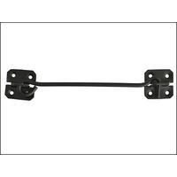 Cabin Hook - Black Powder coated 200mm (8in)