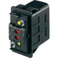 Car toggle switch 24 Vdc 10 A 2 x (On)/Off/(On) momentary Marquardt 3250.0577 IP66/IP67 1 pc(s)