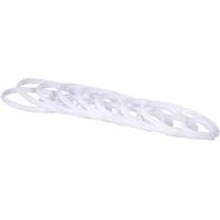 Cable clip 60 mm F-Tronic 7410003 White 50 pc(s)