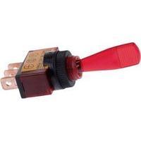 Car toggle switch 12 V 16 A 1 x Off/On latch HP Autozubehör Schalter mit Leuchte Rot 1 pc(s)