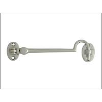 cabin hook silent chrome finish 155mm 6in