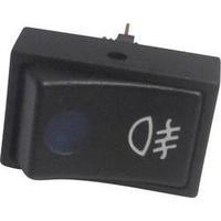 Car toggle switch 12 Vdc 20 A 1 x Off/On latch SCI R13-207B2-SQ BL BEL 12 V 1 pc(s)