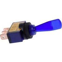 Car toggle switch 12 V 16 A 1 x Off/On latch HP Autozubehör Schalter mit Leuchte Blau 1 pc(s)