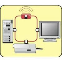 Cable lock 2.4 m incl. sounder Lock Alarm 1911 Black/silver Key