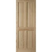 Canterbury 4 Panel Clear Pine Interior Fire Door 78in x 33in x 44mm (1981 x 838mm)