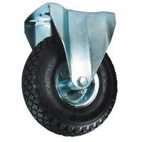 CASTOR, FIXED PNUEMATIC TYRE 260mm DIA