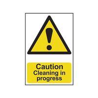 Caution Cleaning In Progress - PVC 200 x 300mm