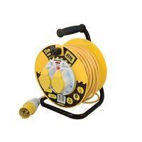 Cable Reel 50 Metre 16A 110 Volt Thermal Cut-Out